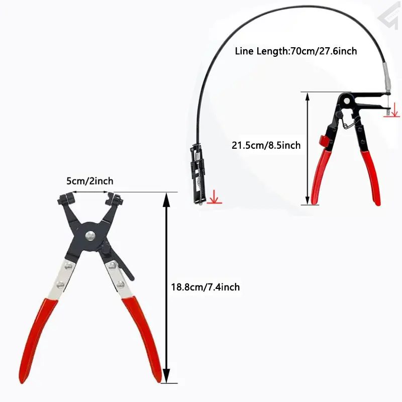Workshop Tools Sale - Long Reach Wire Spring Hose Clamp