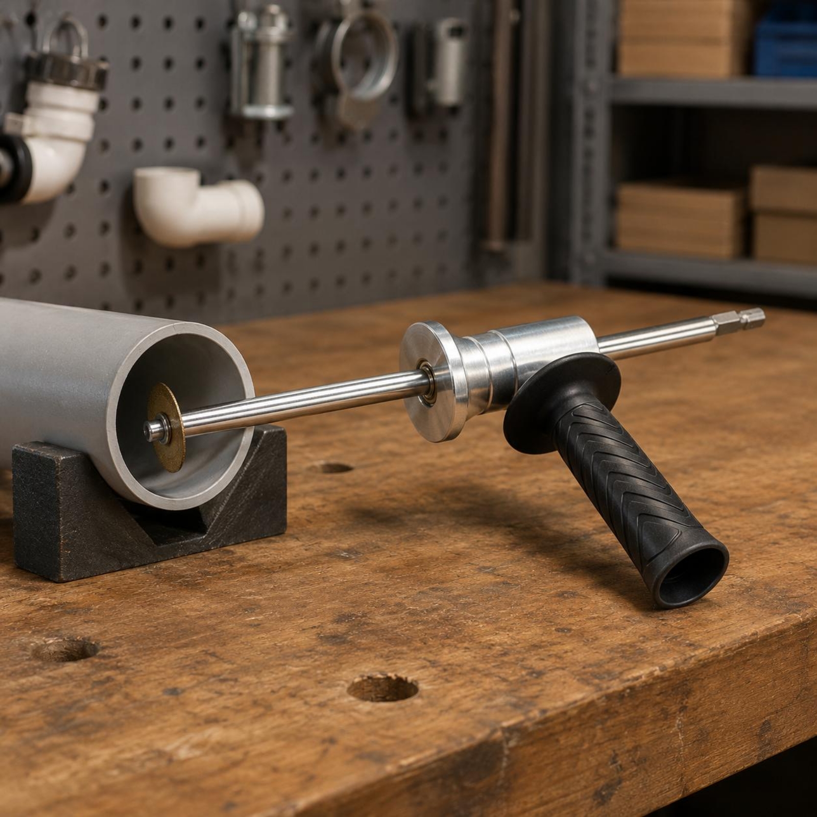 Tools Work - PVC Pipe Cutter Textured Handle Pipe