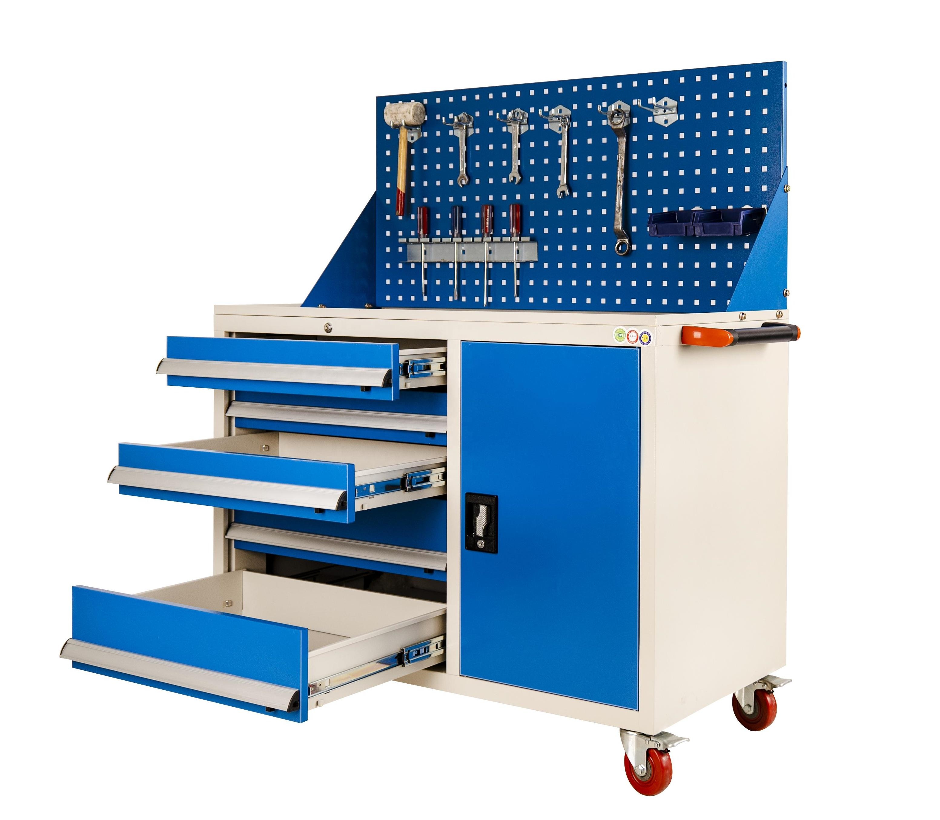 Hand Tools In Workshop - Metal Rolling Steel Office Hotel Garage
