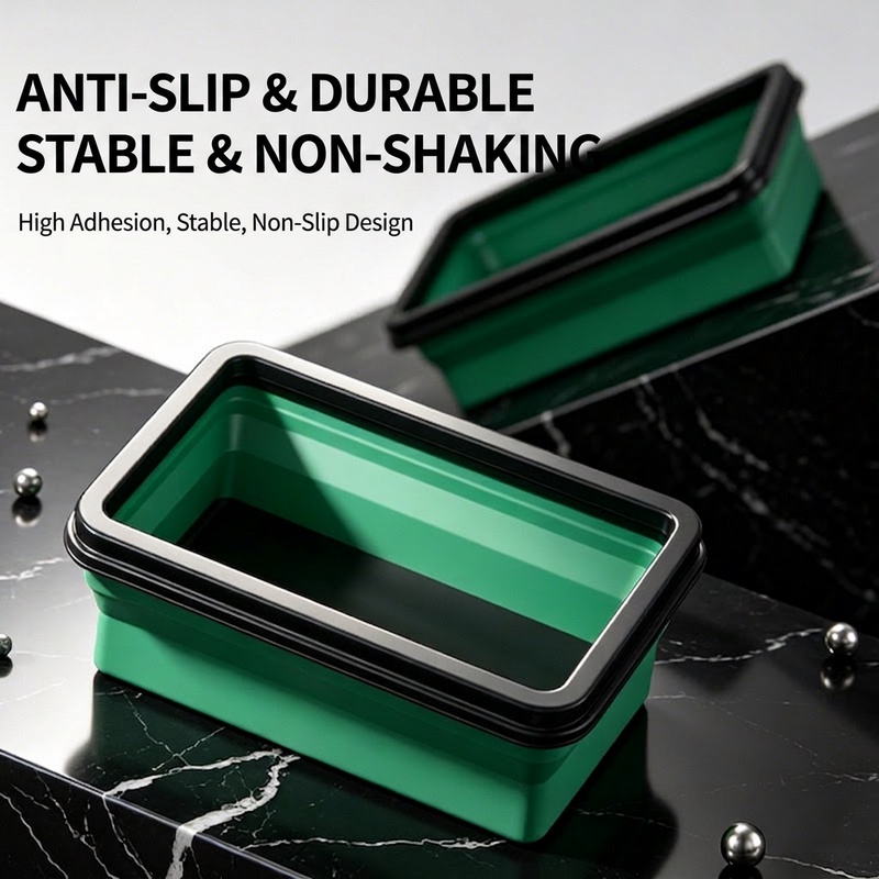 Magnetic Parts Tray - Magnetic With Compartments Silicone Bowl Tool