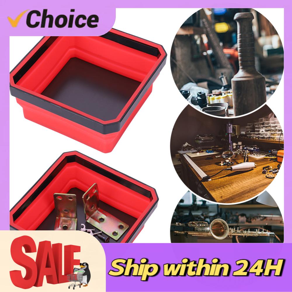 Magnetic Parts Tray - 4.53 In Magnetic Screw Tray Collapsible