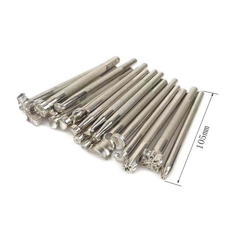 20Pcs Leather Stamping Tools L - огляд і ціна Workshop Hand Tools