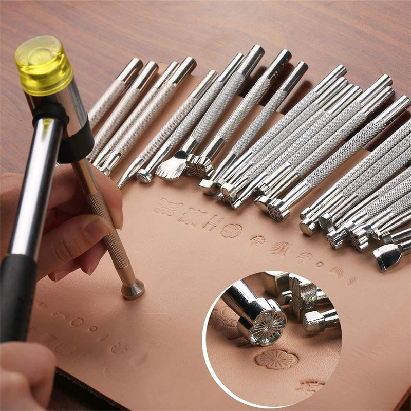 20Pcs Leather Stamping Tools L - огляд і ціна Workshop Hand Tools