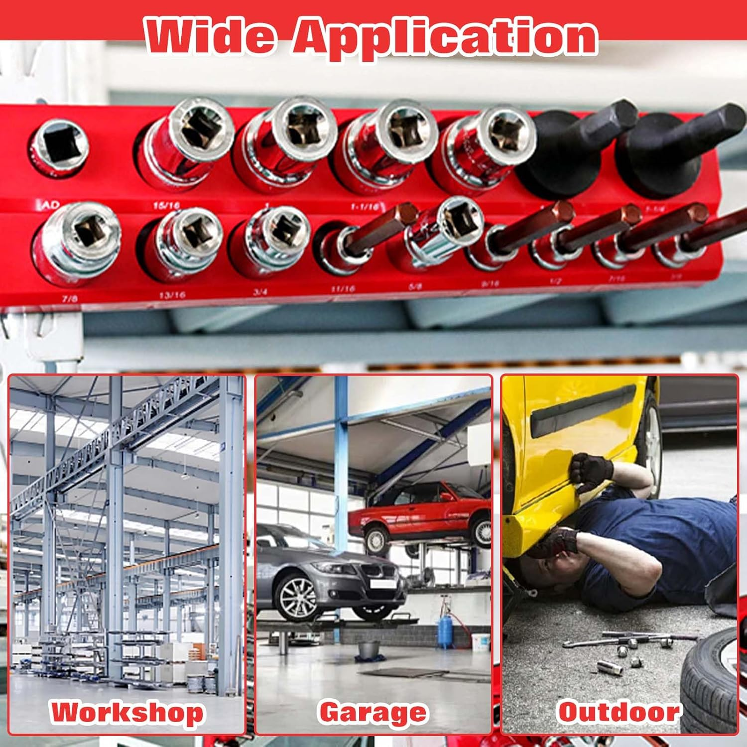 Magnetic Metric Socket Organiz - огляд і ціна Magnetic Parts Tray