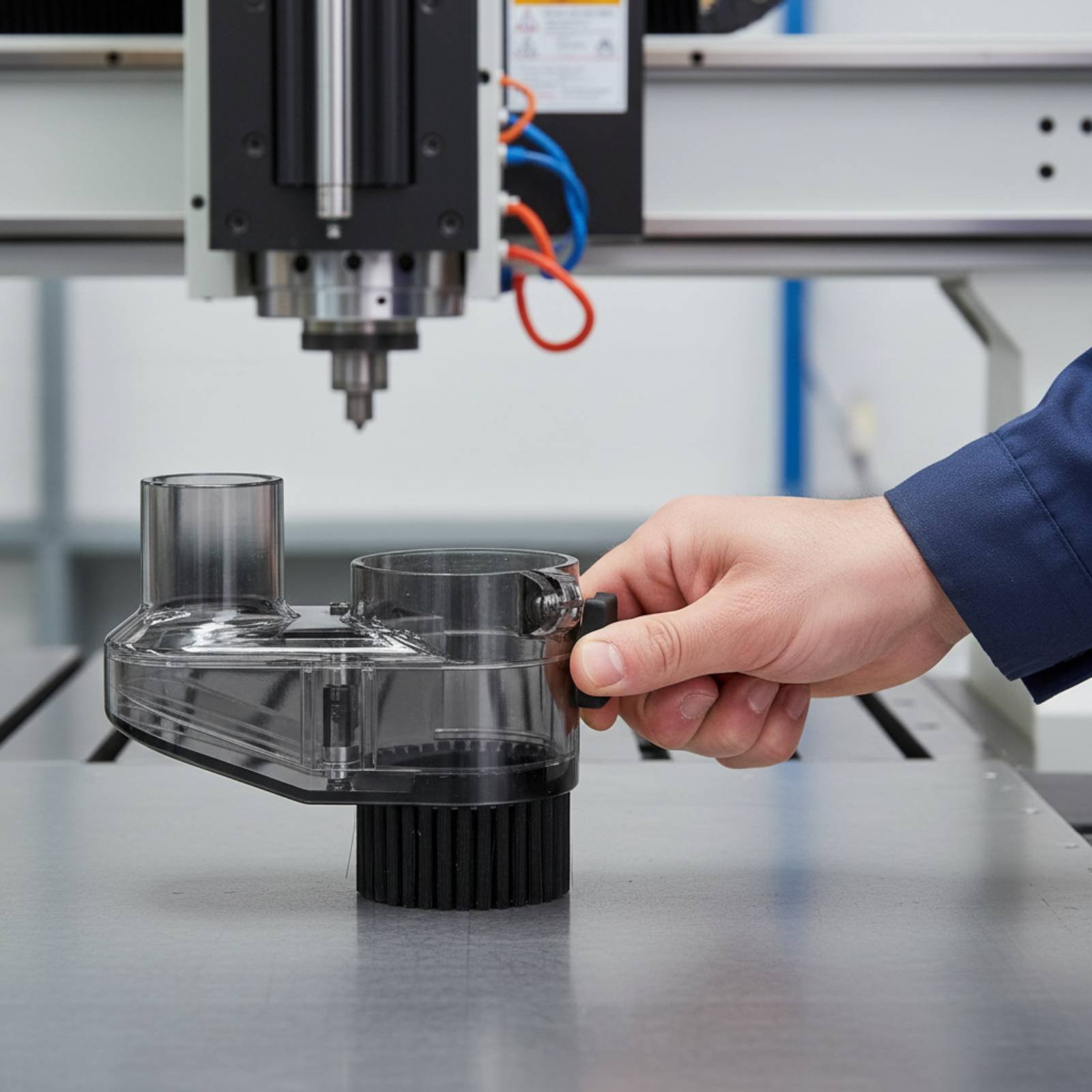 CNC Spindle Debris Shoe Wide C - огляд і ціна Tools In Workshop