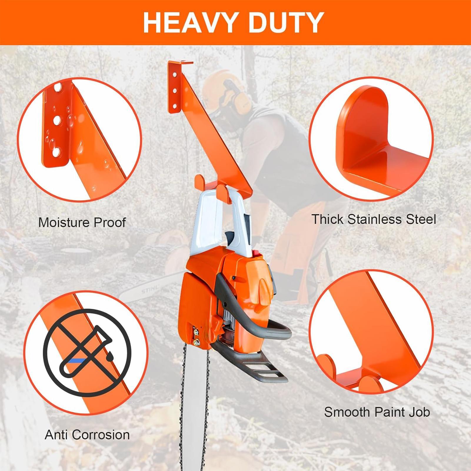 Chainsaw Wall Mount Stainless  - огляд і ціна Workshop Tools Display