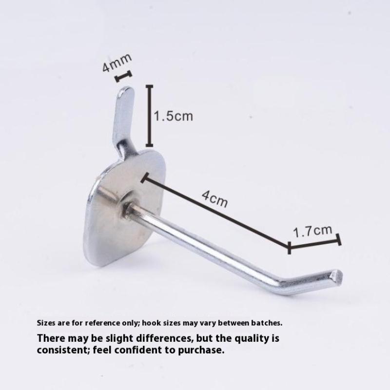 10Pcs Storage Rack Hooks Pegs  - огляд і ціна Workshop Tools Display