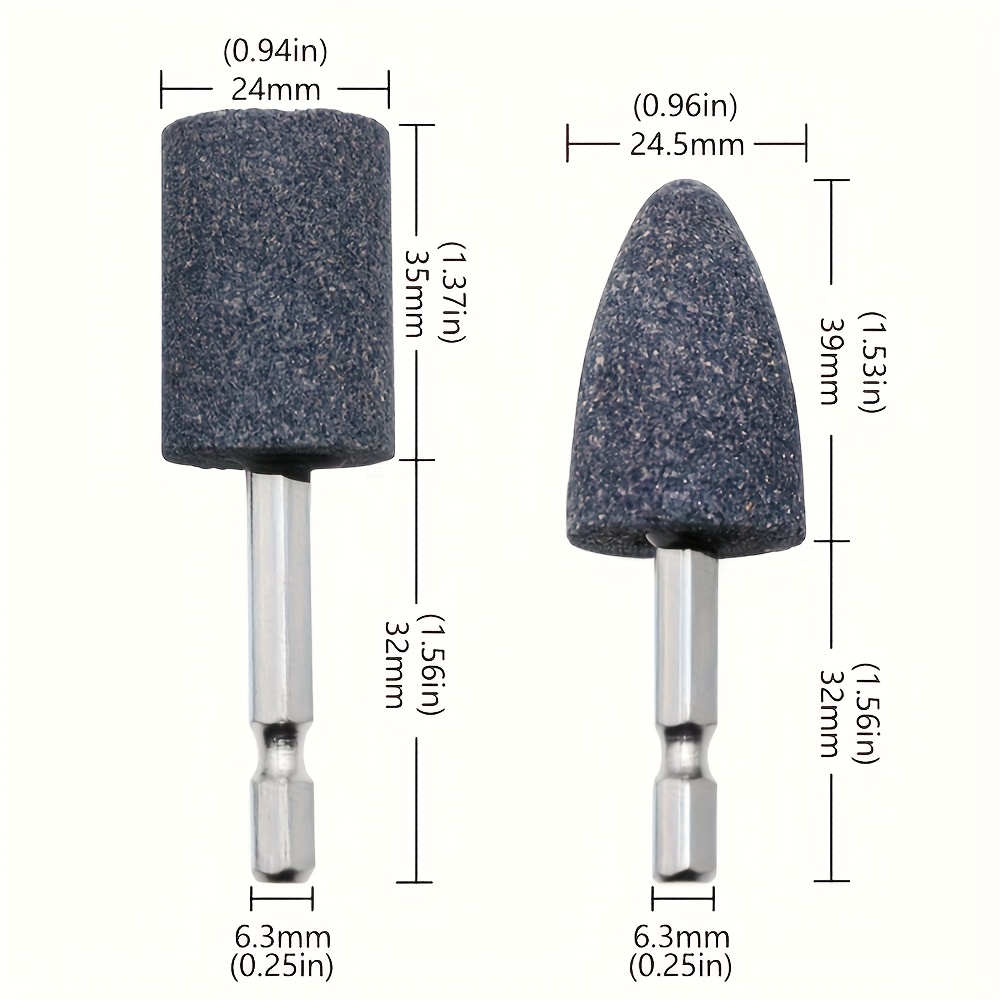 4Pcs Grinding Wheel Heads with - огляд і ціна Sharpening Stone Whetstone