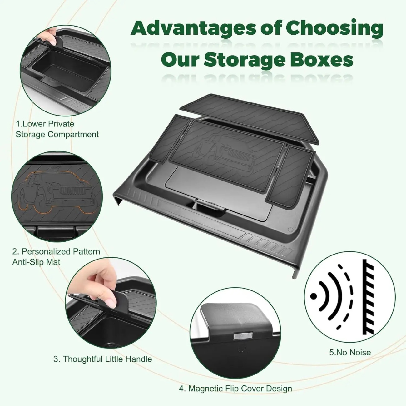 Center Console Insert Tray Das - огляд і ціна Magnetic Parts Tray