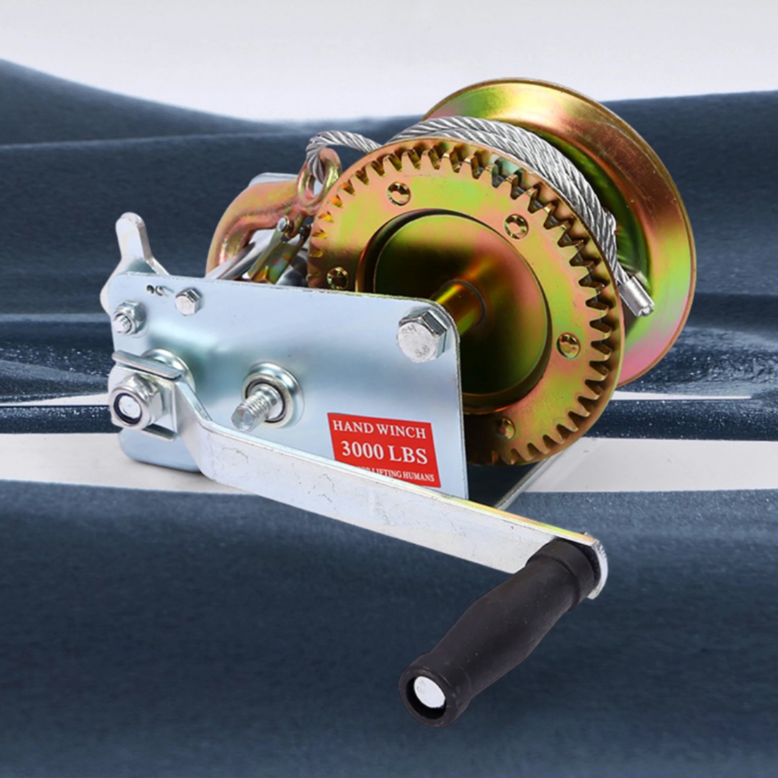 Hand Crank Winch Portable Wire - огляд і ціна Hand Tools In Workshop