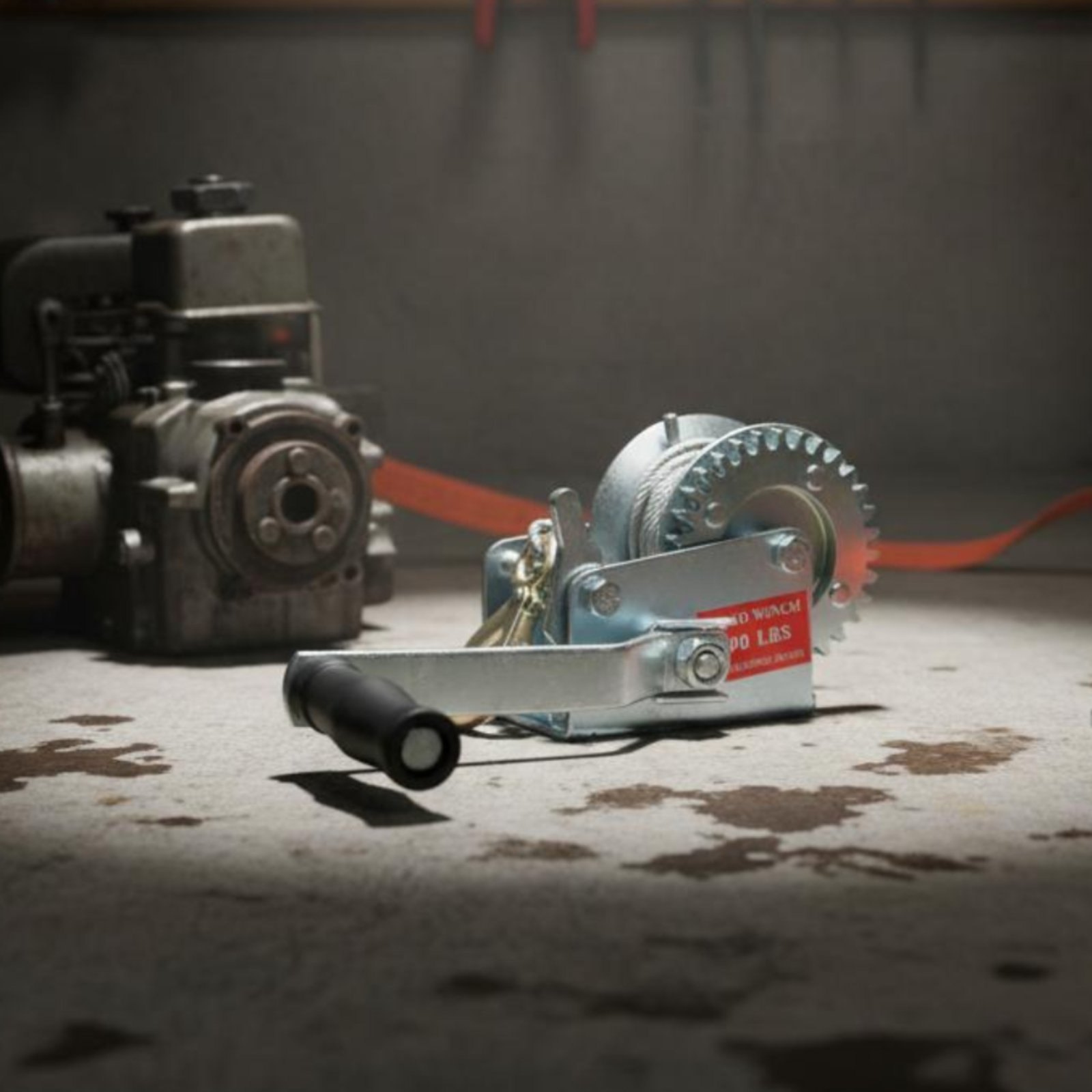 Hand Crank Winch Portable Wire - огляд і ціна Hand Tools In Workshop