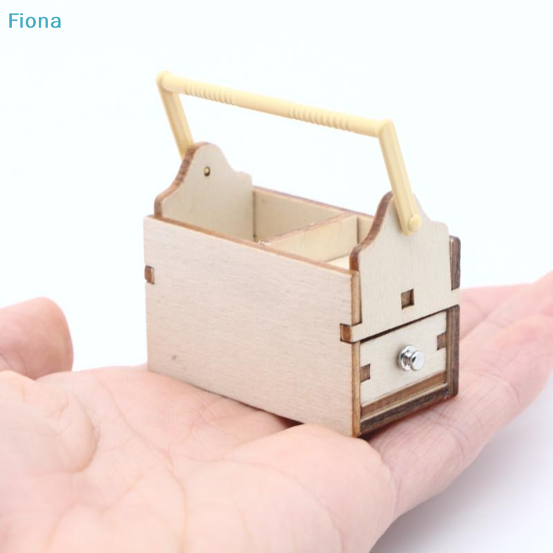 ✔1/12 Dollhouse Mini Wooden To - огляд і ціна Tools Box For Workshop
