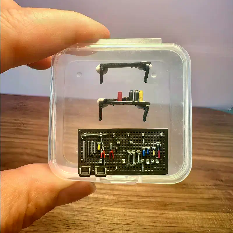 1/64 Diorama Car Repair Tool P - огляд і ціна Workshop Tools Display