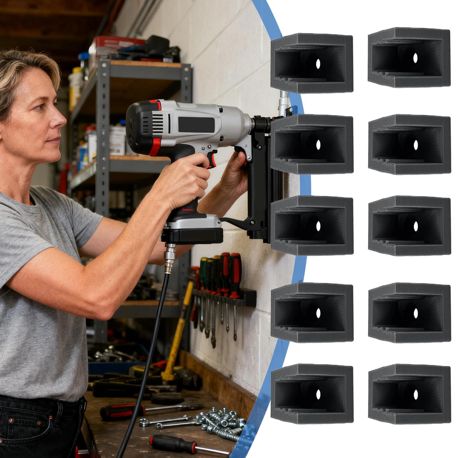 10PCS Air Tool Holder Set Wall - огляд і ціна Tools Box For Workshop