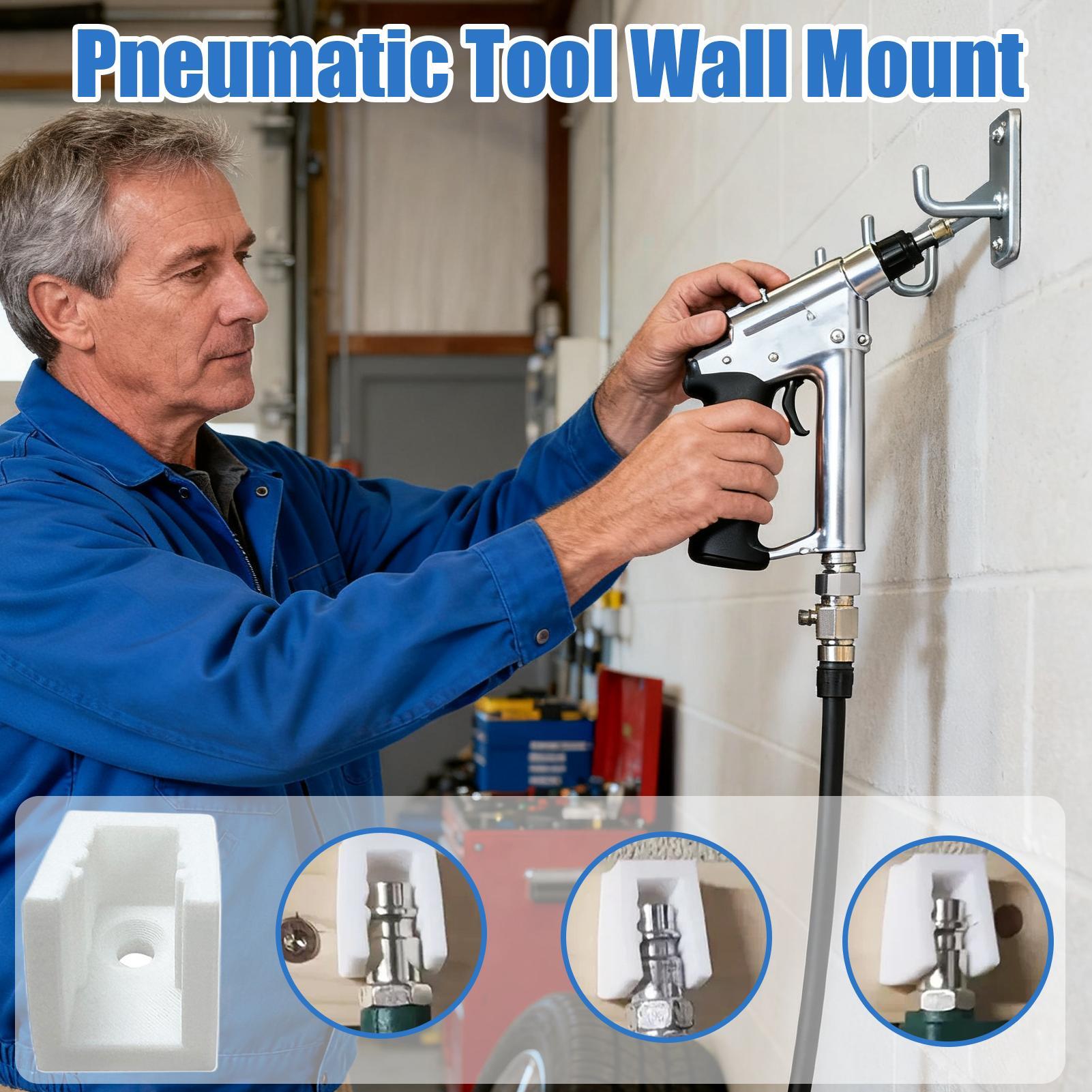 10PCS Air Tool Holder Set Wall - огляд і ціна Tools Box For Workshop