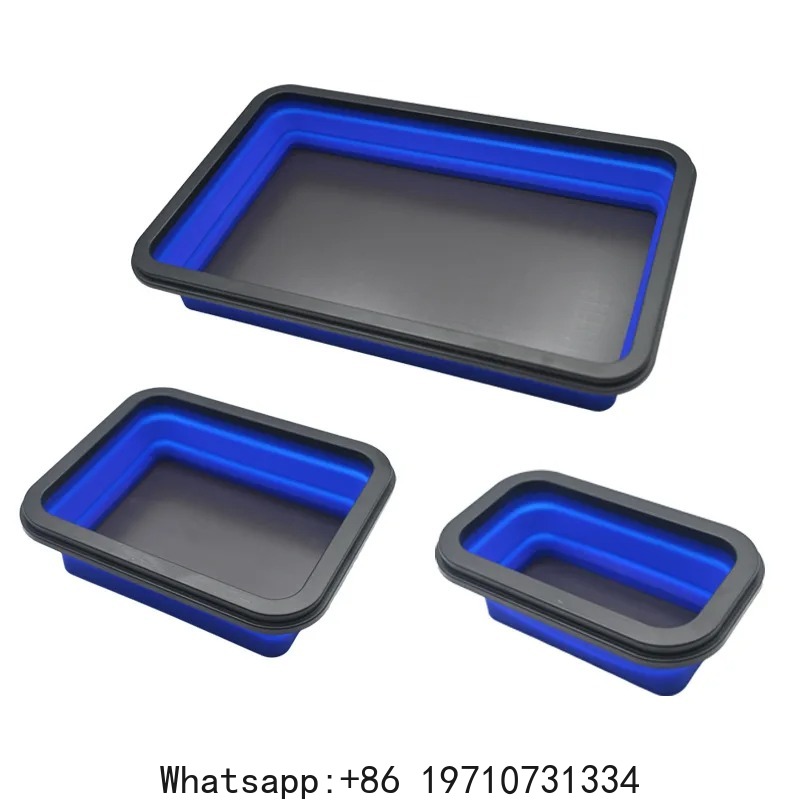 3Pcs Collapsible  Parts Set 3  - огляд і ціна Magnetic Parts Tray