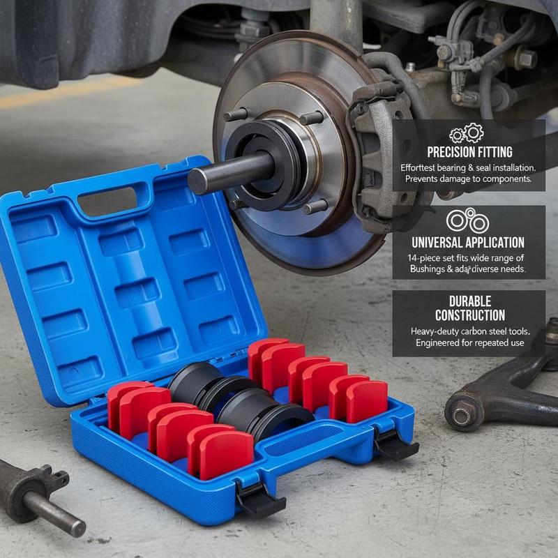 Bushing Driver Tool Set 14 Pcs - огляд і ціна Tools In Workshop