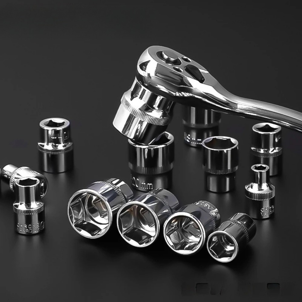 3/8 Short Socket 6-24mm Extern - огляд і ціна Workshop Hand Tools
