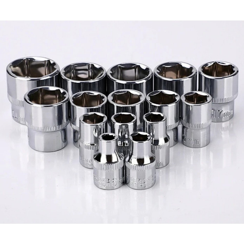 3/8 Short Socket 6-24mm Extern - огляд і ціна Workshop Hand Tools