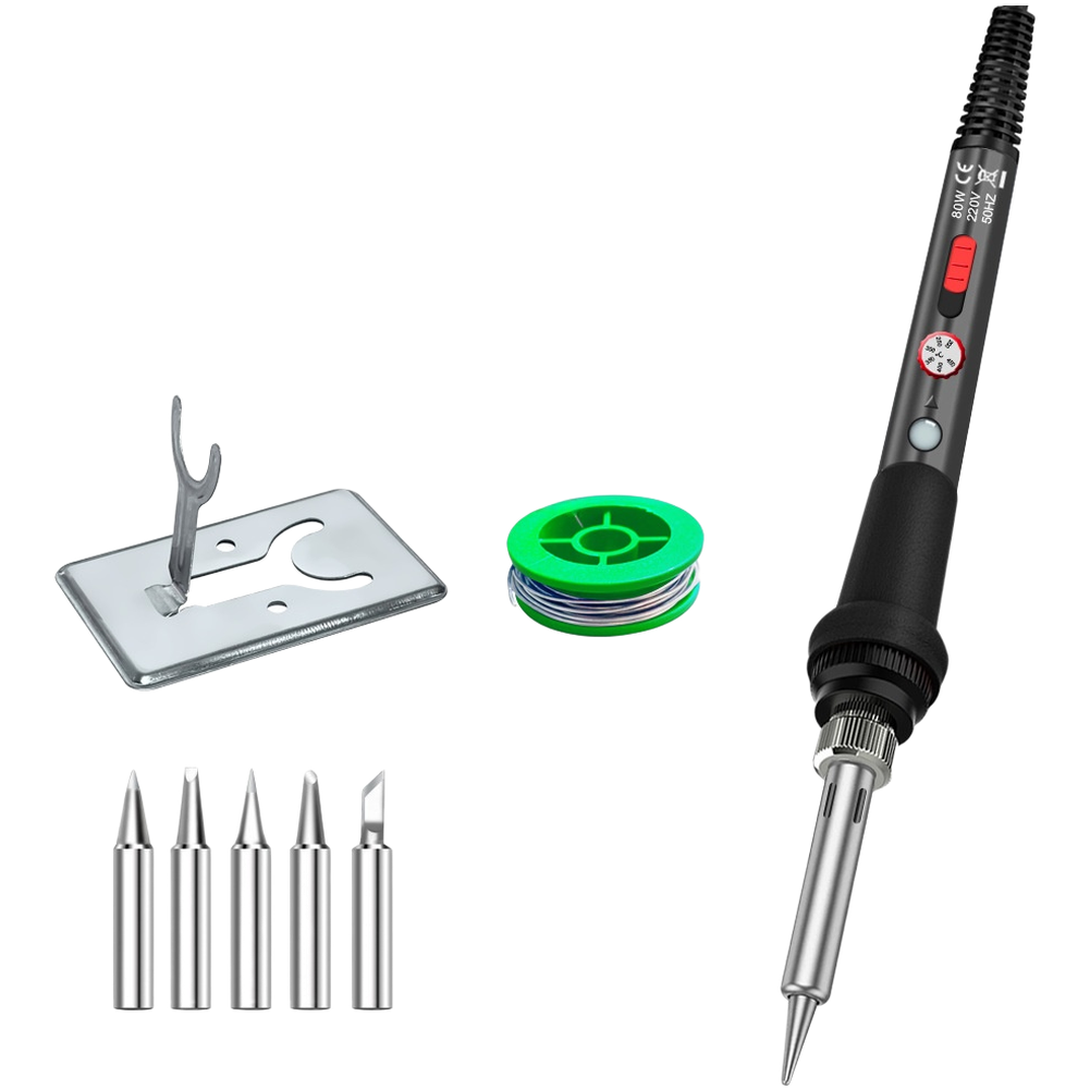 80W Electric Soldering Iron Se - огляд і ціна Tools In Electrical Workshop