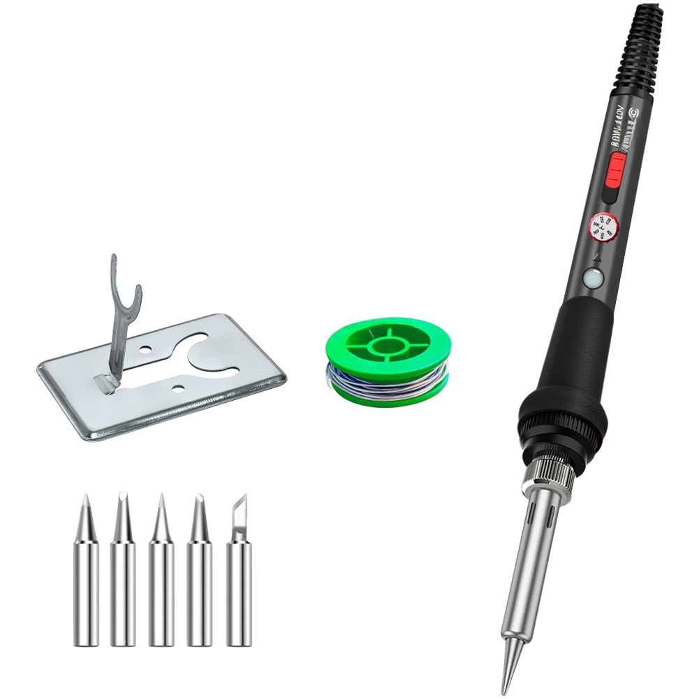 80W Electric Soldering Iron Se - огляд і ціна Tools In Electrical Workshop