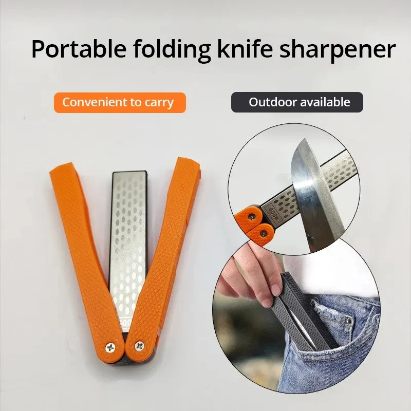 1pc Portable Double Side Grind - огляд і ціна Sharpening Stone Whetstone