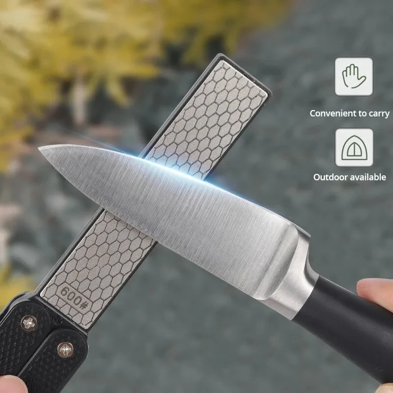 1pc Portable Double Side Grind - огляд і ціна Sharpening Stone Whetstone