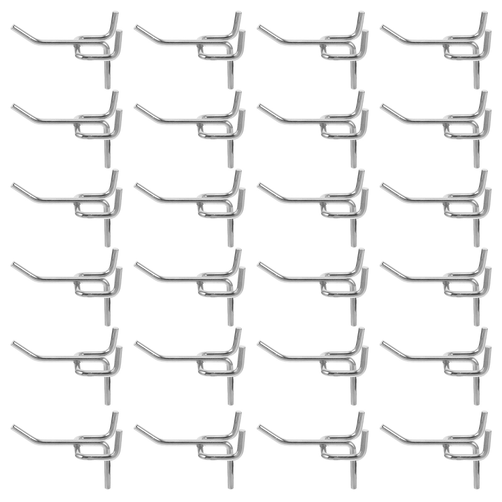 50Pcs Tool Pegboard Hooks Heav - огляд і ціна Workshop Tools Display