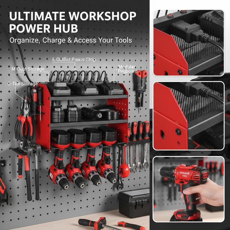 Electric Tool Storage Cabinet  - огляд і ціна Tools In Electrical Workshop