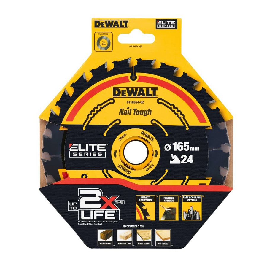 DEWALT DT10624-QZ 1/3pcs 24T C - огляд і ціна Tools Work