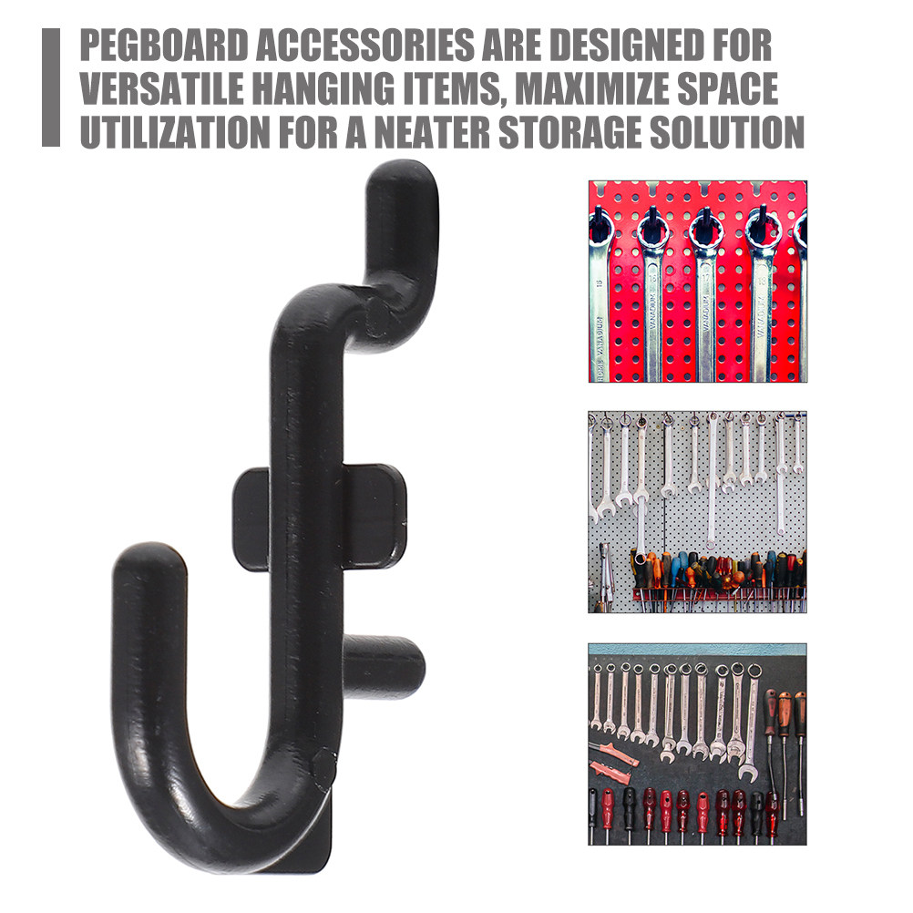 10Pcs Pegboard Hooks Plastic O - огляд і ціна Workshop Tools Display