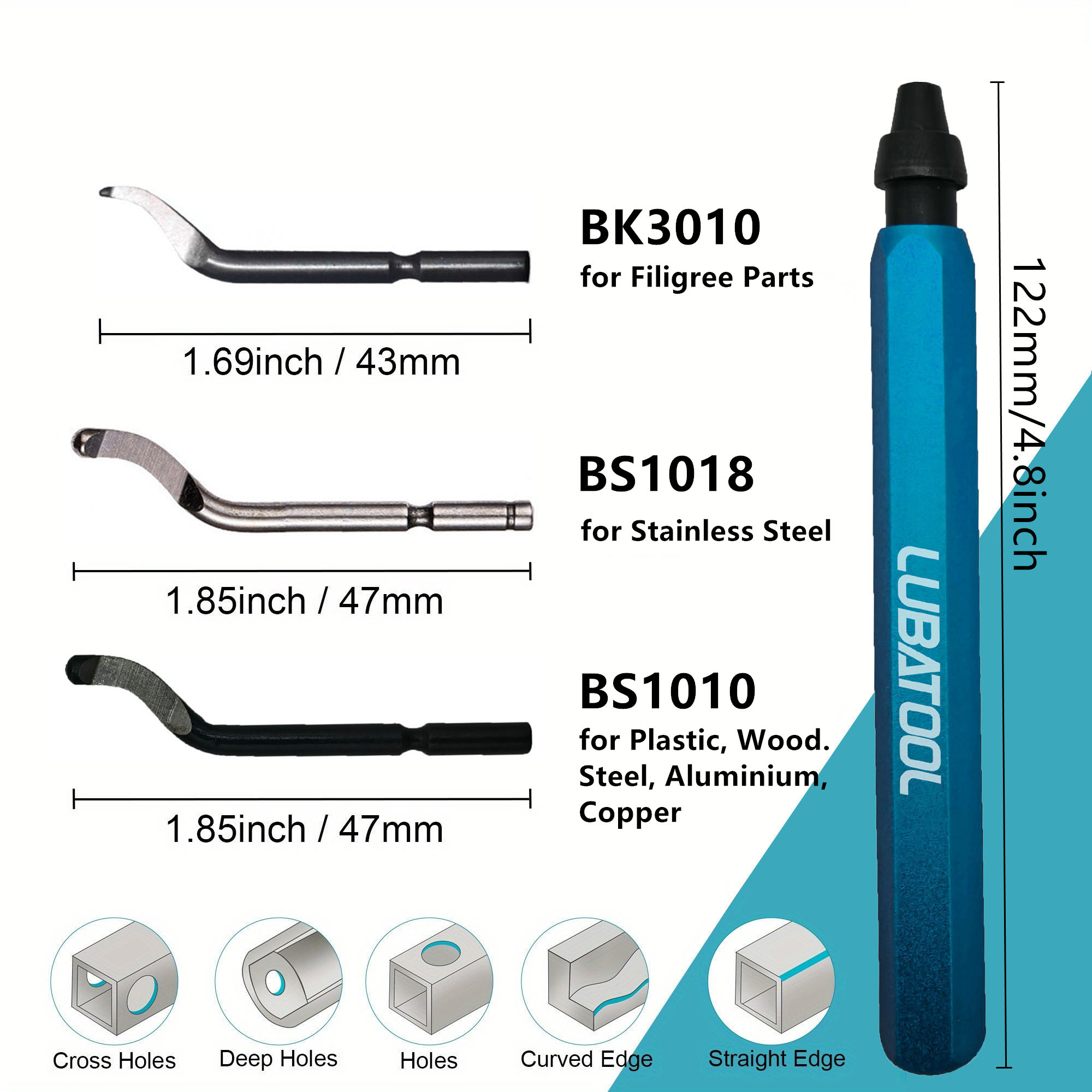 LUBATOOL Deburring Tool with 1 - огляд і ціна Workshop Tools Sale
