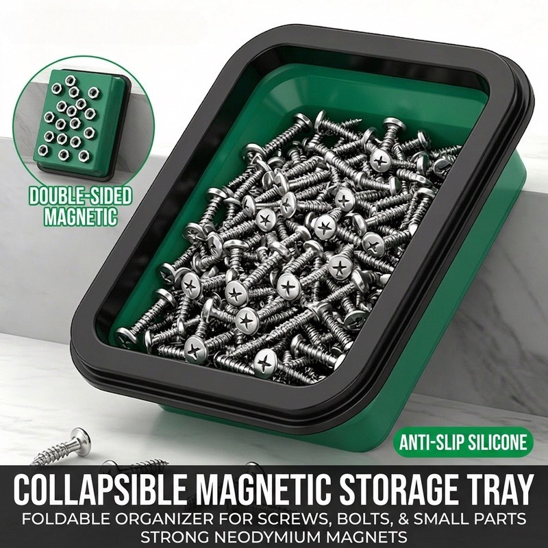 Magnetic Tray Silicone Organiz - огляд і ціна Magnetic Parts Tray