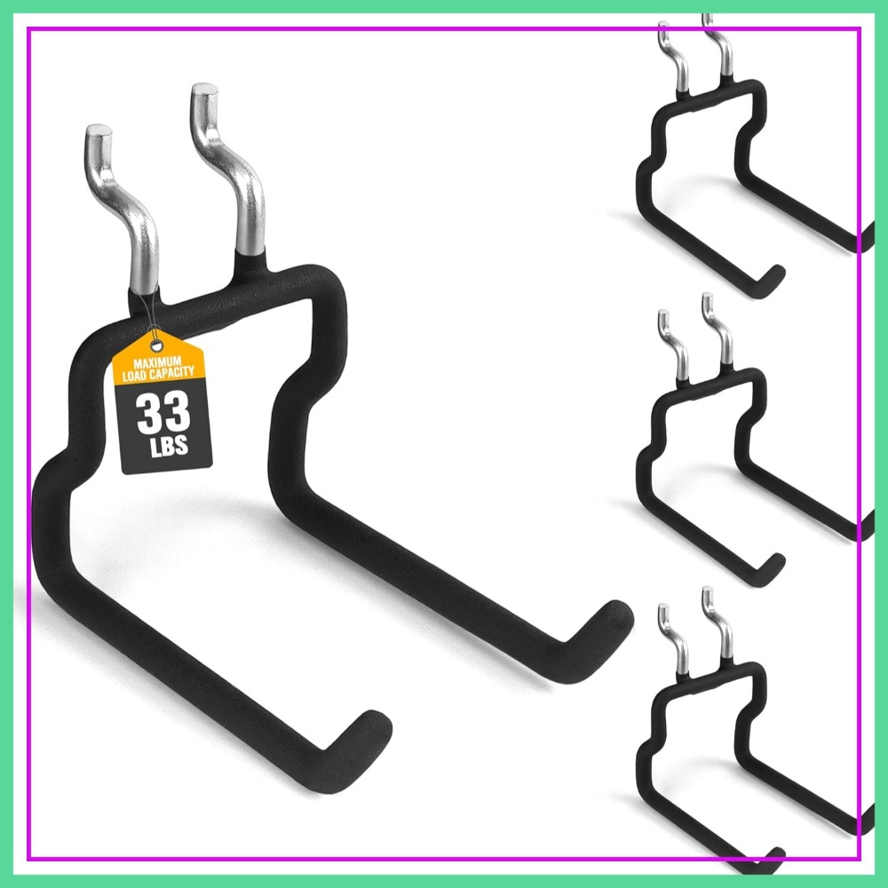 4-Piece Flat Pegboard Hooks Se - огляд і ціна Workshop Tools.Hanging Board