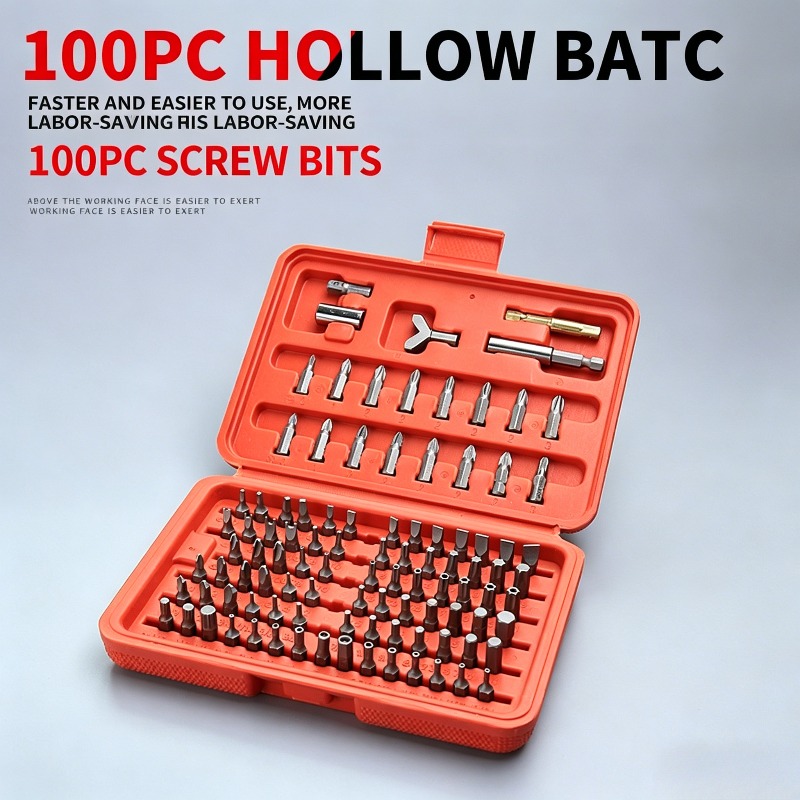 100PCS Screwdriver Bit Set, Ho - огляд і ціна Hand Tools In Workshop