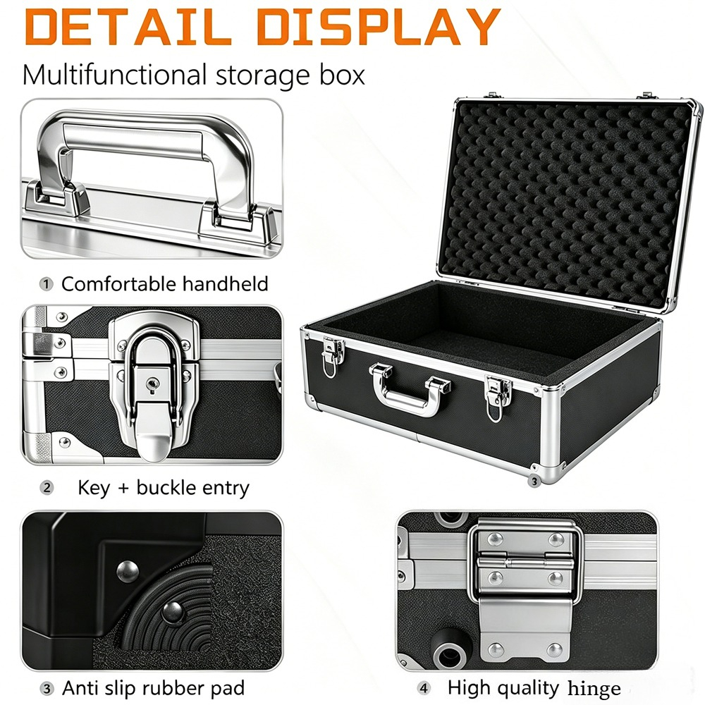 Aluminum Tool box Case Large H - огляд і ціна Tools Box For Workshop