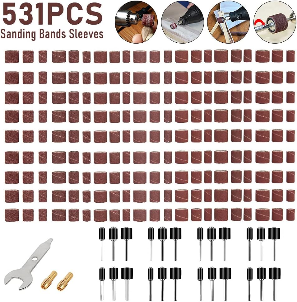 531pc Drum Sander Set Rotary T - огляд і ціна Tools Work