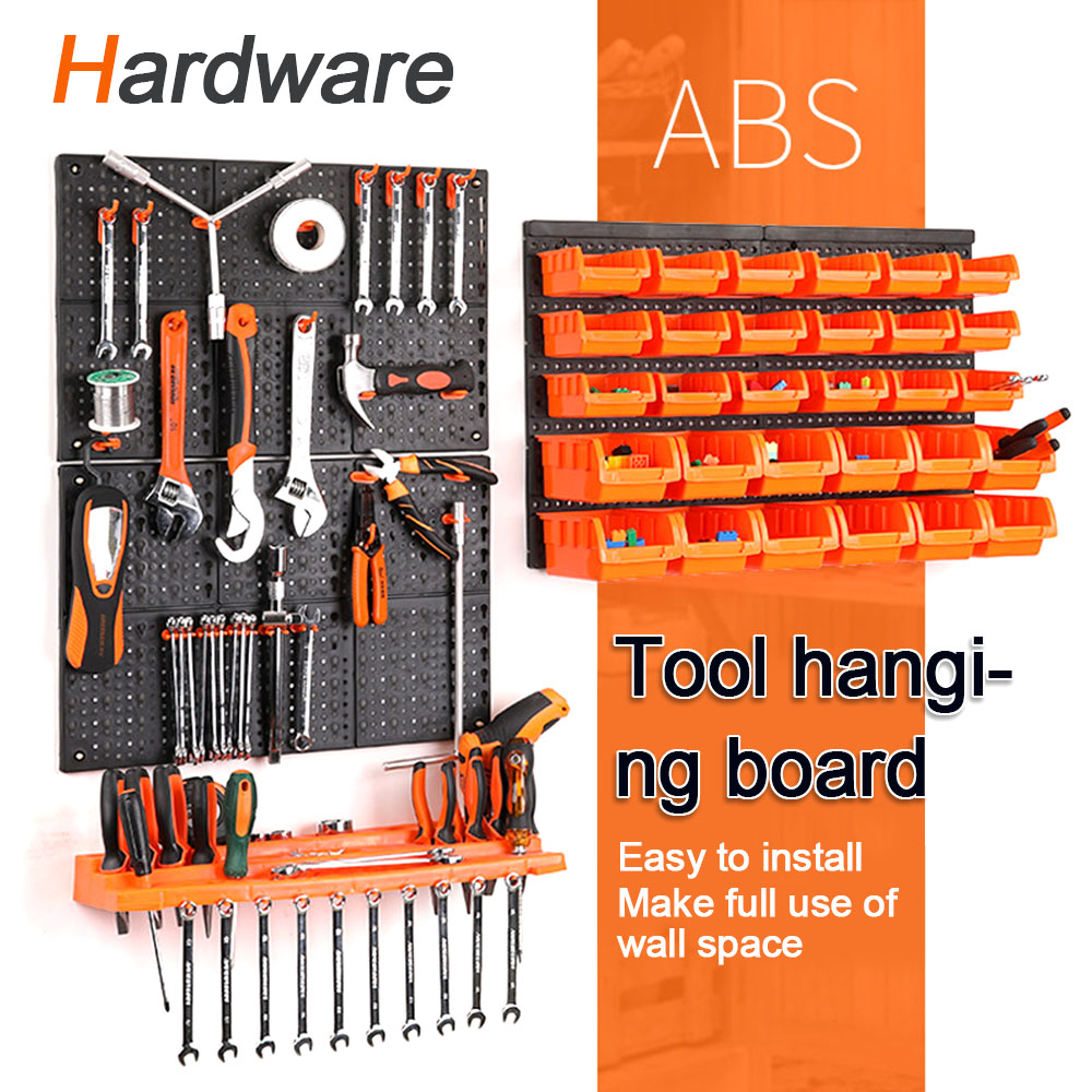 Garage Wall Organization Bins  - огляд і ціна Hand Tools In Workshop