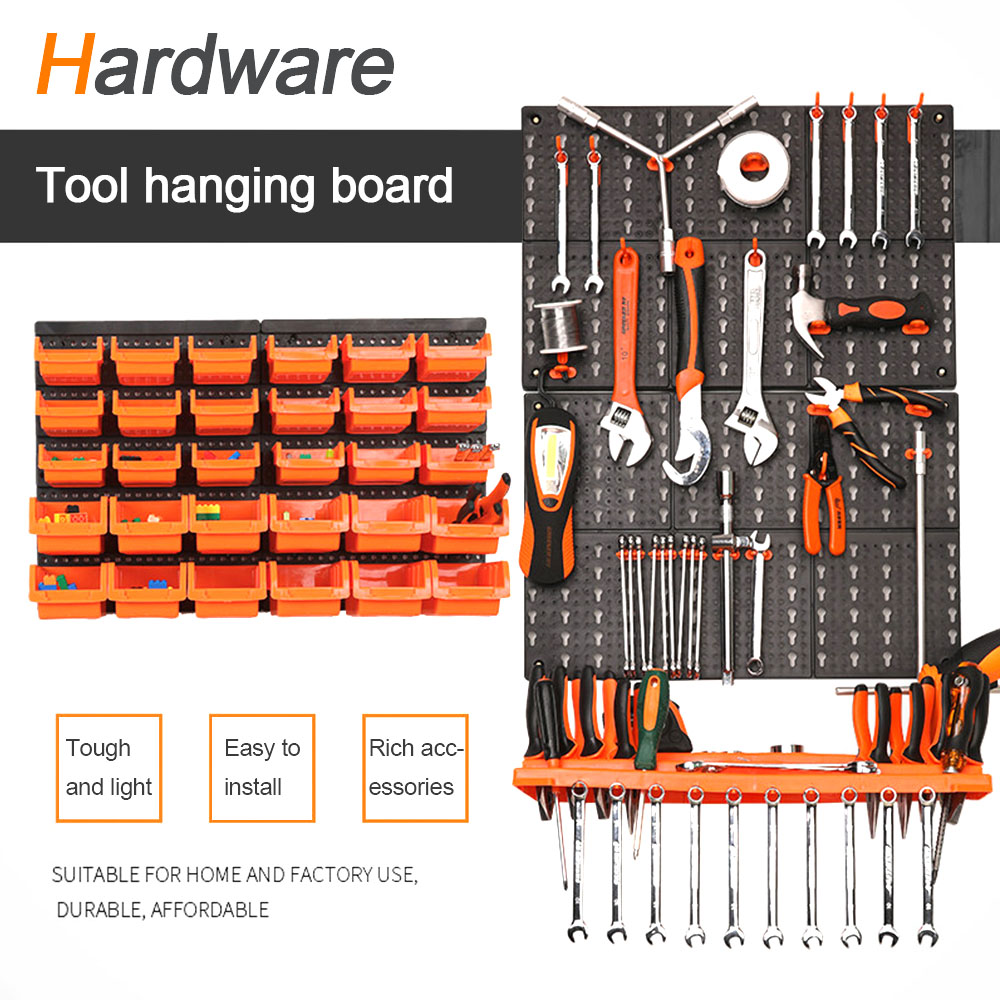 Garage Wall Organization Bins  - огляд і ціна Hand Tools In Workshop