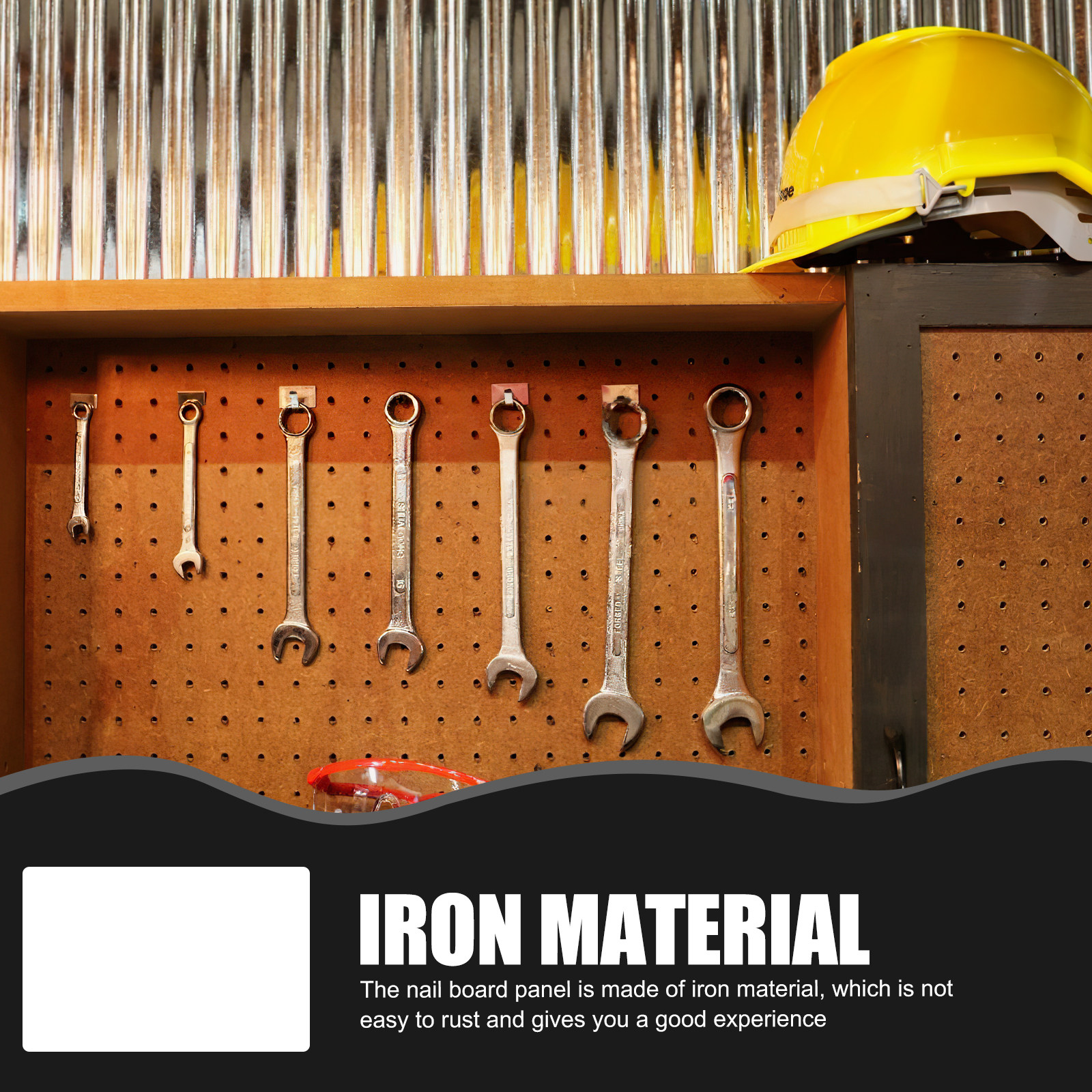 Metal Pegboard Panel Heavy Dut - огляд і ціна Workshop Tools Display