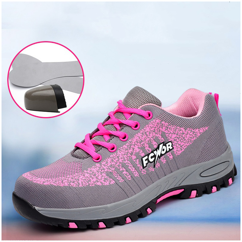 womens fashion pink safety sho - огляд і ціна Tools Work