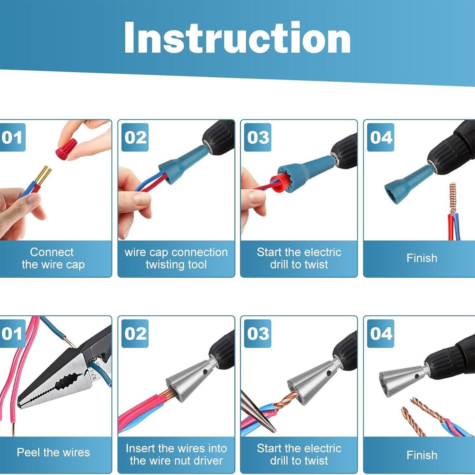 Wire Nut Twister Twist Connect - огляд і ціна Tools Work