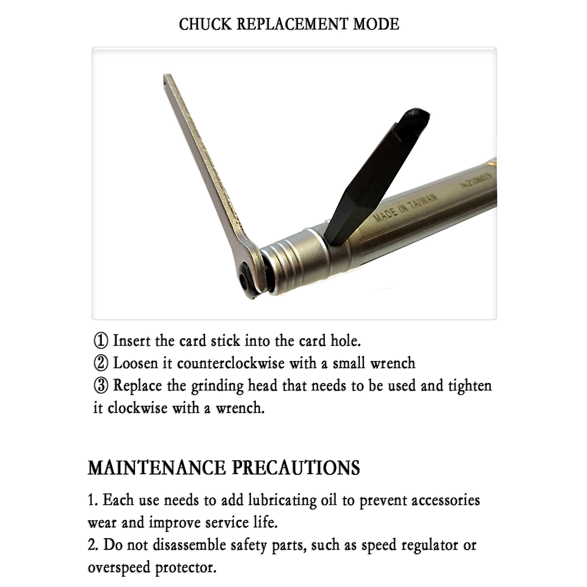GP-260 60000RPM Pneumatic Rota - огляд і ціна Tools Work
