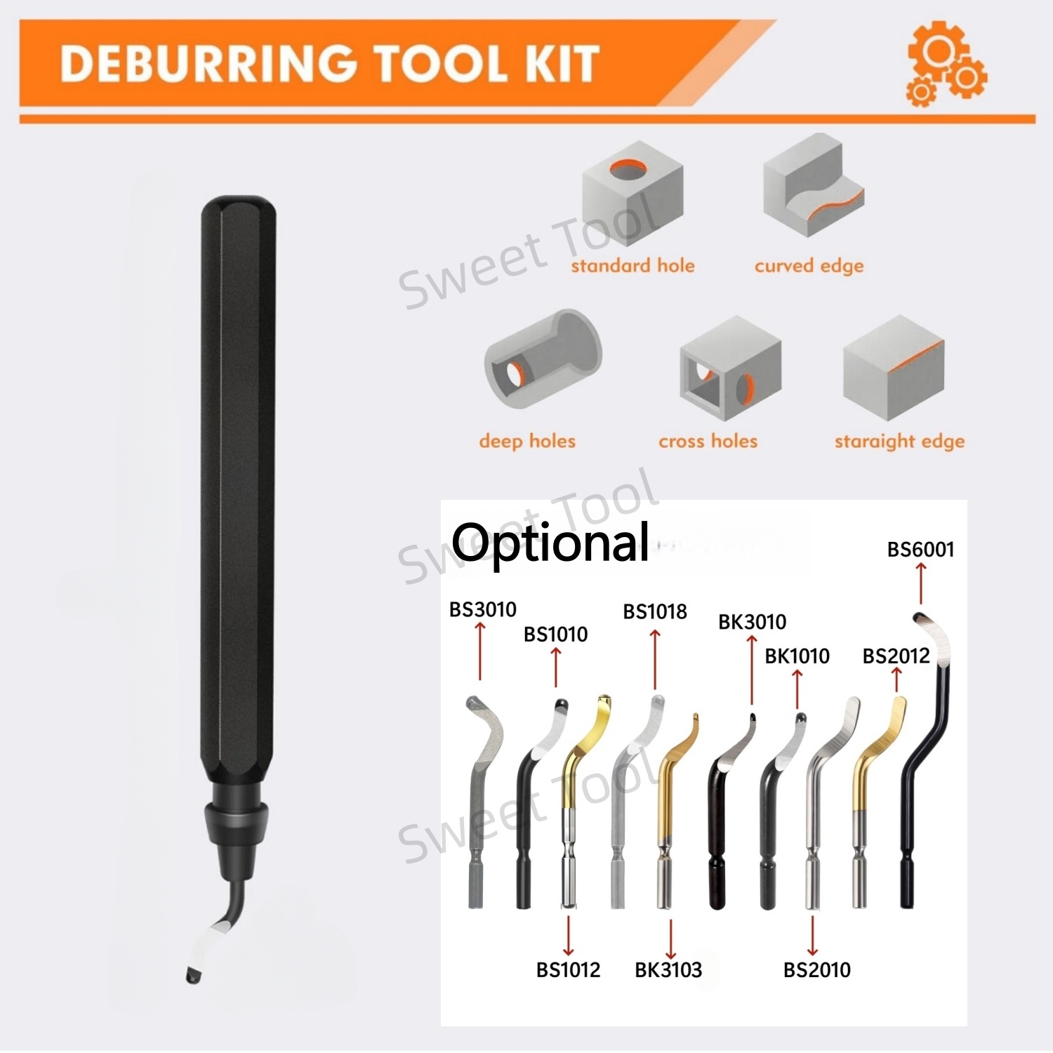 Deburring Tool Metal Handle wi - огляд і ціна Workshop Tools Sale